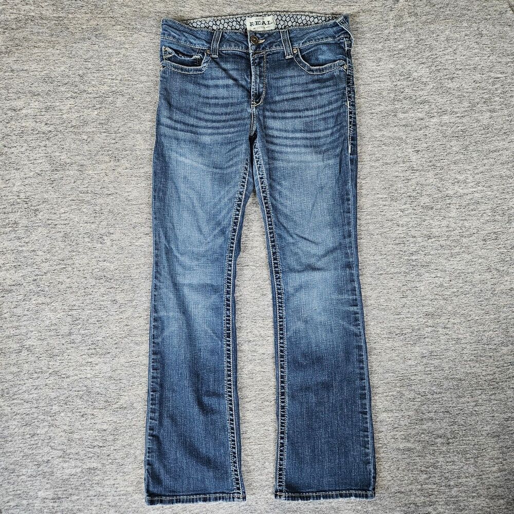 Ariat REAL Lexie Missouri Perfect Rise Boot Cut Jeans Women's 32L Long 32x33